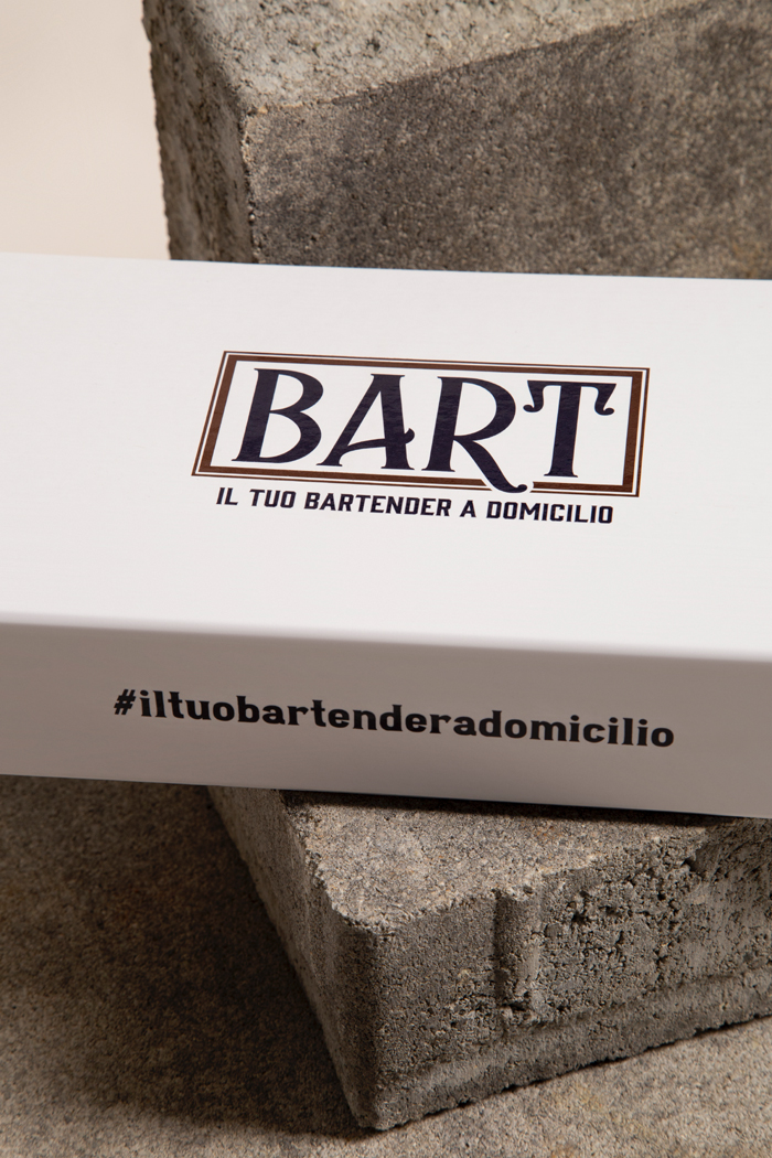 Scatola per alimenti per Bart project. Scatola due pezzi