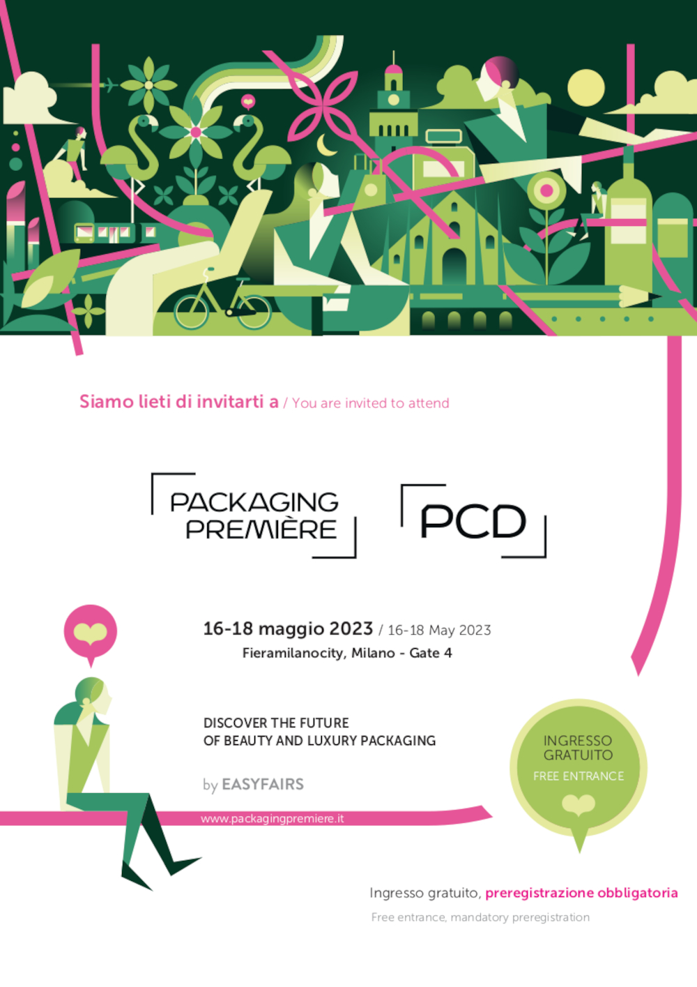 Packaging Première di Milano dal 16/05 al 18/05